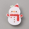 Christmas Acrylic Brooch Pin JEWB-WH0030-12K-1