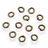 Brass Open Jump Rings X-JRC4MM-AB-1