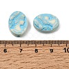 Painted Opaque Acrylic Beads AC-CBAA127-02D-3