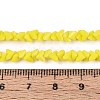 Opaque Glass Beads Strands GLAA-N019-4mm-13-2