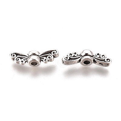 Tibetan Style Alloy Beads TIBEB-L004-096AS-NR-1