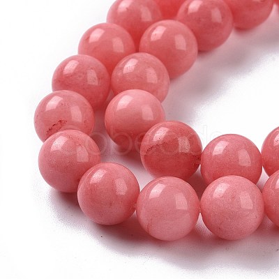 Natural Malaysia Jade Beads Strands G-A146-10mm-B08-1