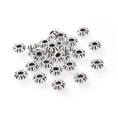 Tibetan Silver Beads AA116-NF-1