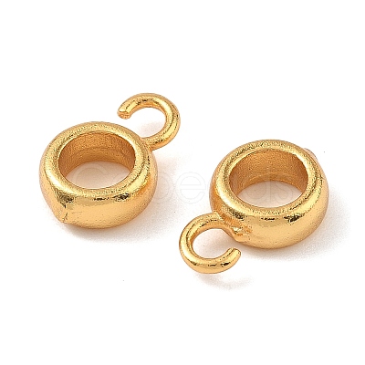 Brass Tube Bails KK-K364-33G-1
