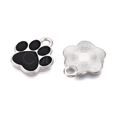 Alloy Enamel Pendants ENAM-T020-41C-RS-1