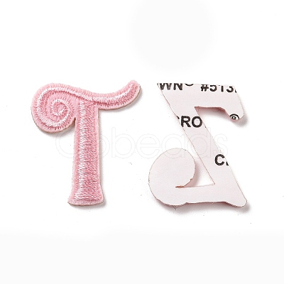 Computerized Embroidery Cloth Self Adhesive Patches FIND-TAC0002-01-M-1