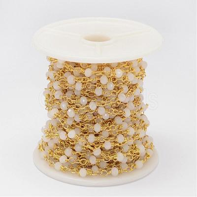 Handmade Glass Beaded Chains CHC-G311-B11-1