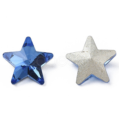 Glass Rhinestone Cabochons MRMJ-N029-04A-02-1