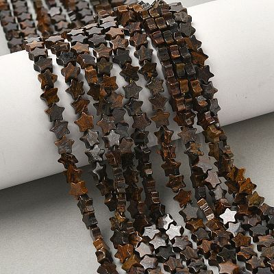 Natural Bronzite Beads Strands G-G085-B60-02-1
