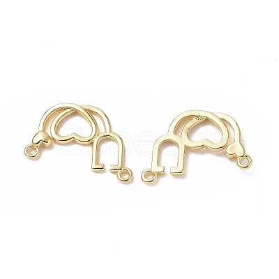 Eco-Friendly Rack Plating Brass Pendants KK-F845-10G-1