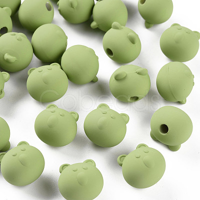 Acrylic Beads OACR-S039-06-83-1