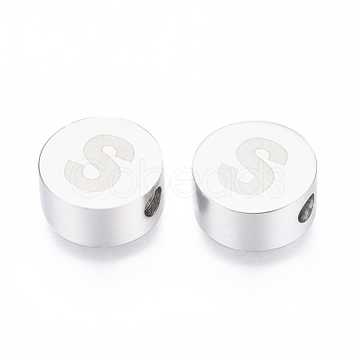 Tarnish Resistant 304 Stainless Steel Beads STAS-I126-02P-S-1