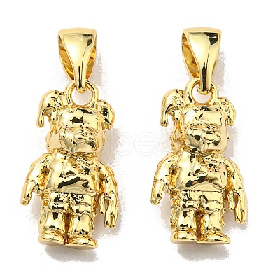 Rack Plating Brass links KK-D023-16G-1