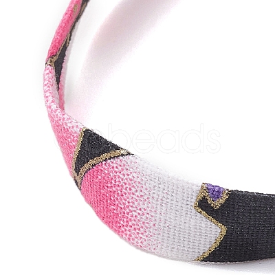 Ethnic Style Polyester Ribbons Bracelets BJEW-JB10495-1