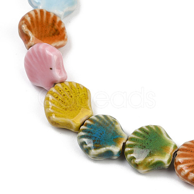 Handmade Porcelain Beads Strands PORC-Q002-01A-11-1