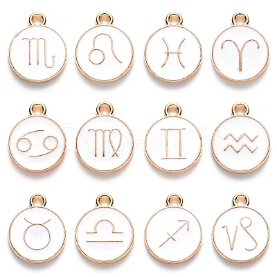 Alloy Enamel Pendants ENAM-YW0001-100-1
