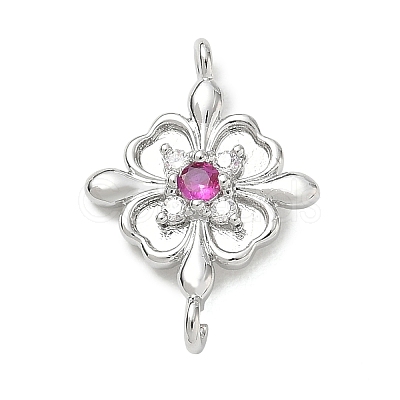 Brass Rhinestone Pendants RB-CBAA948-01P-1