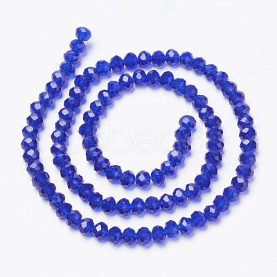 Glass Beads Strands EGLA-A034-T4mm-D06-1