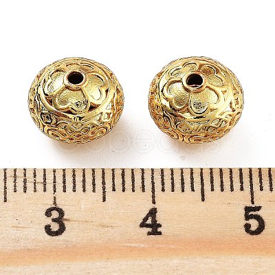 Rack Plating Brass Beads KK-S377-05G-1