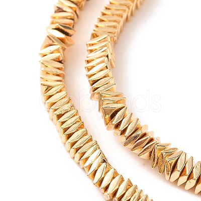 Electroplated Synthetic Non-magnetic Hematite Beads Strands X-G-G849-07A-LG-1