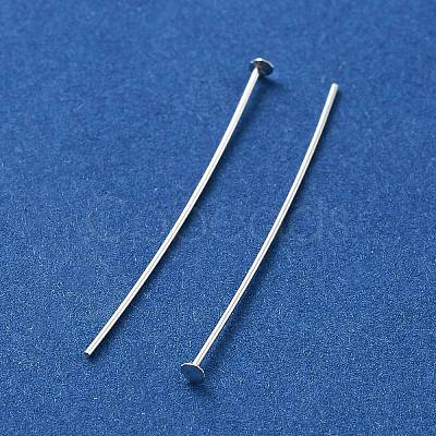 925 Sterling Silver Flat Head Pins STER-M117-03D-S-1