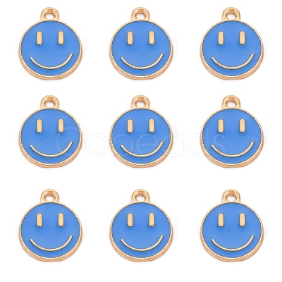 Alloy Enamel Charms ENAM-YW0001-97-I-1