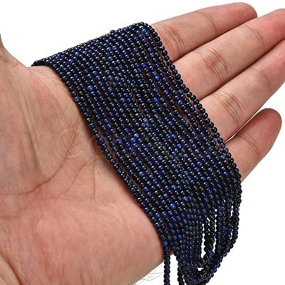Dyed Natural Lapis Lazuli Beads Strands LS-G-H317-A01-1