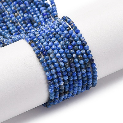 Natural Lapis Lazuli Beads Strands G-RM250104-D8-1