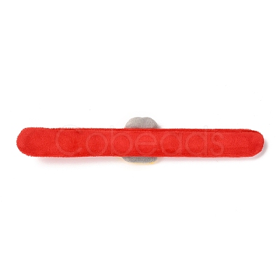 (Jewelry Parties Factory Sale)Christmas Slap Bracelets X1-BJEW-B012-03-1