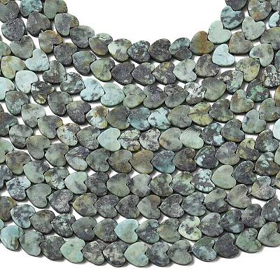 Natural African Turquoise(Jasper) Beads Strands G-A272-A01-06-1