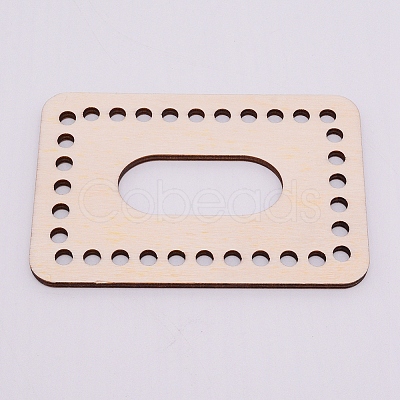 Wooden Basket Bottoms DIY-WH0184-15-1