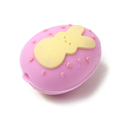 Easter Silicone Focal Beads SIL-F020-03-1
