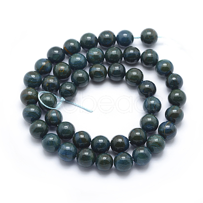 Dyed Natural Gemstone Beads Strands G-F556-6mm-1