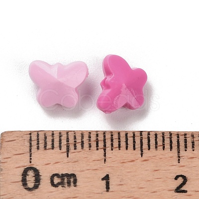 Opaque Acrylic Beads SACR-D009-02B-1