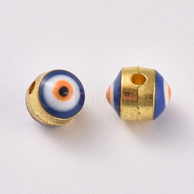 Alloy Enamel Beads ENAM-WH0047-14F-8mm-1