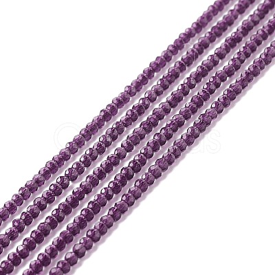 Transparent Glass Beads Strands GLAA-C019-01A-22-1