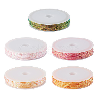 50M 5 Colors Braided Polyester Cord OCOR-TA0003-58-1
