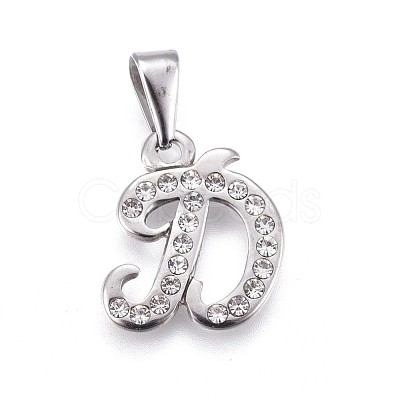 304 Stainless Steel Pendants STAS-F202-16P-D-1