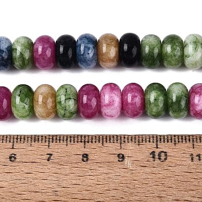 Natural White Jade Beads Strands G-Q613-01F-40-1
