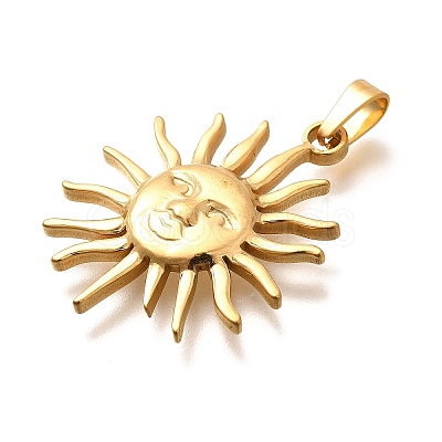 304 Stainless Steel Pendants STAS-B079-03G-01-1