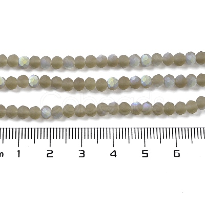 Transparent Glass Beads Strands X1-EGLA-A034-T4mm-MB16-1