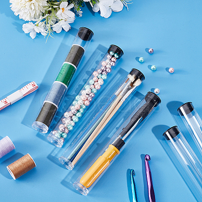 Transparent PC Plastic Bead Storage Tubes LS-AJEW-WH0673-21B-1