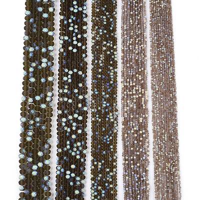 Transparent Glass Beads Strands EGLA-A044-T8mm-MB16-1