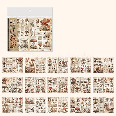 3 Styles Retro Scrapbook Paper DIY-Z038-09B-1