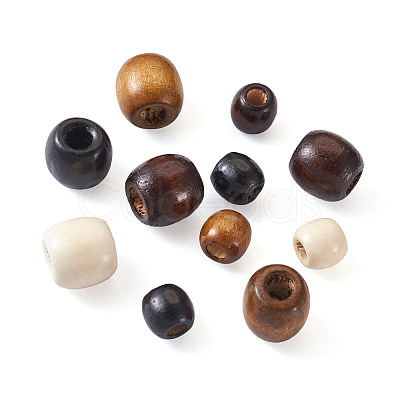 Cheriswelry Dyed Natural Wood Beads WOOD-CW0001-01-LF-1