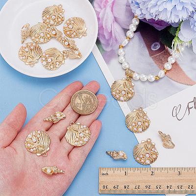 28Pcs 2 Styles Zinc Alloy Pendants FIND-WR0012-75-1