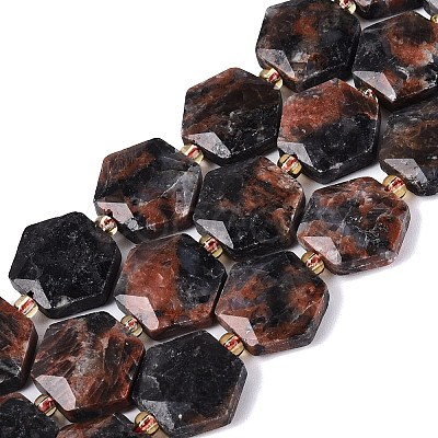 Natural Labradorite Beads Strands G-N368-01A-20-1