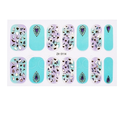 Full Cover Nail Stickers MRMJ-T078-ZX-3114-1