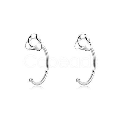 999 Fine Silver Stud Earrings FS-WG1D9DE-27-1