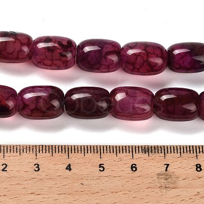 Natural Dragon Veins Agate Beads Strands G-D317-A01-03-1
